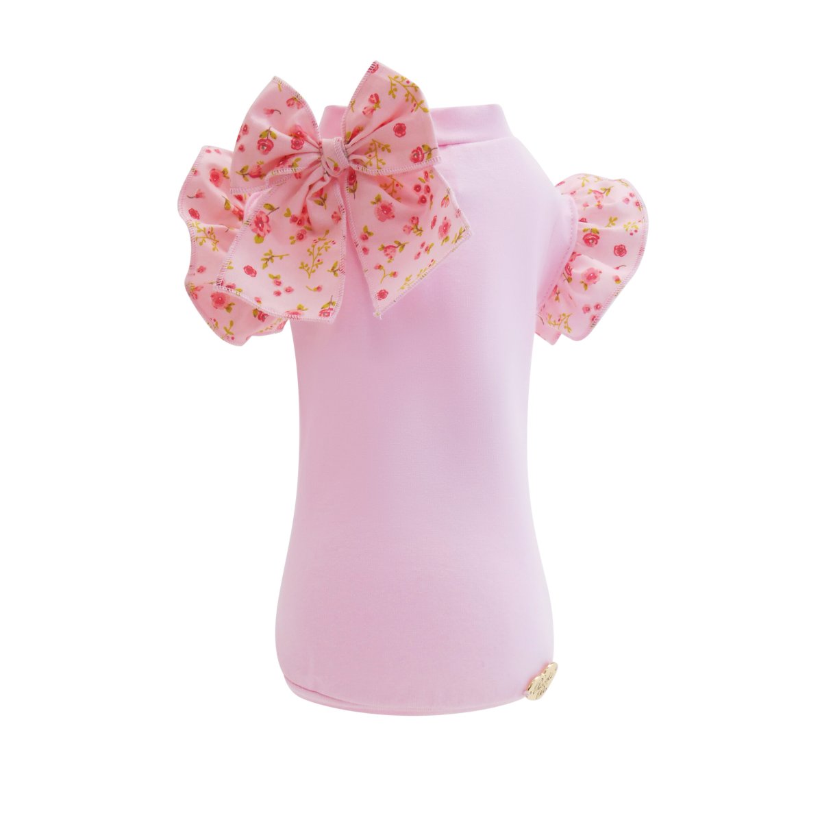 T-shirt Floreale Rosa - immagine 2