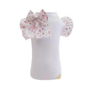 T-shirt Floreale Bianca