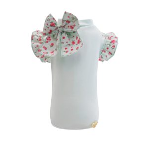 T-shirt Floreale Menta