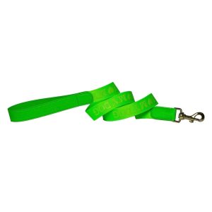 Fluo Ribbon Leash GREEN