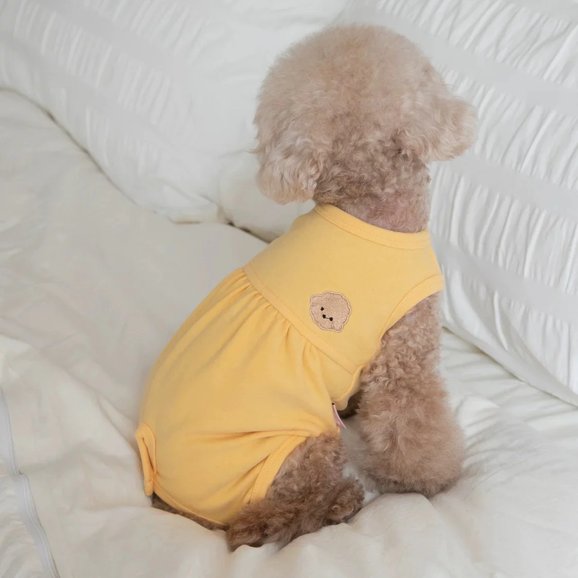 Belly Protecting Bear Head Dog Cat Jumpsuits - immagine 6