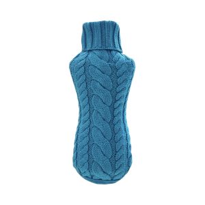 Maglione Trecce Azzurro