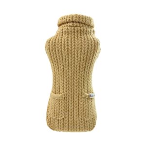 Dolcevita Maglia Treccina Giallo