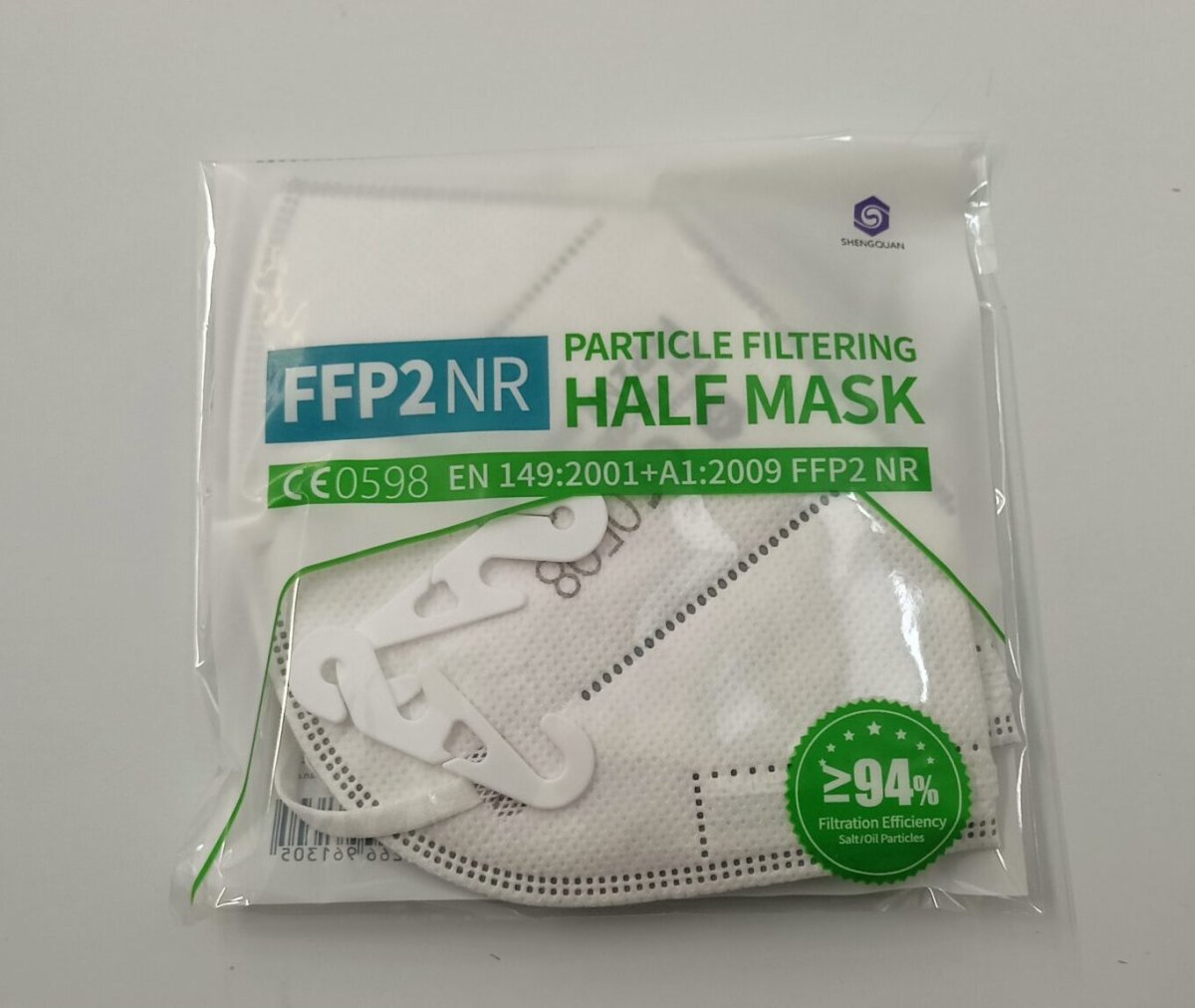 MASCHERINA FFP2 94% 20PZ SCAD. 12/2026