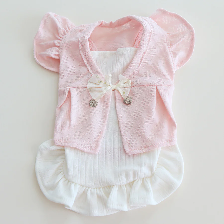 Two-in-one Ruffled Sleeves Dog Cat T-shirt - immagine 6