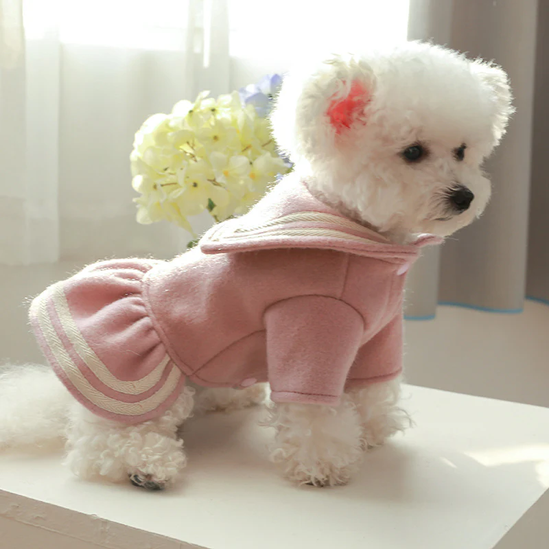 Cape Design Dog Cat Dress Coat - immagine 6
