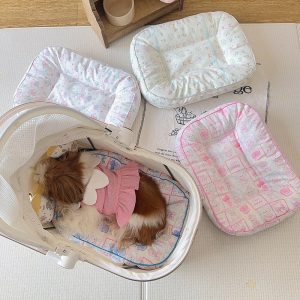 Waterproof Printed Breathable Puppy Cat Bed Cushion