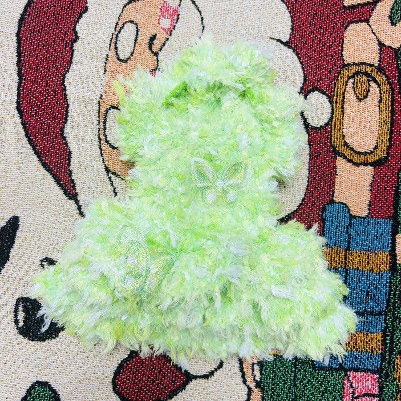 Sweet Butterfly Decor Dog Cat Layered Dress - immagine 7