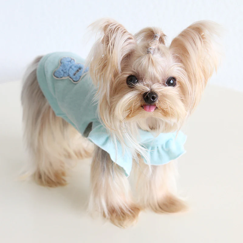 Teddy Bear Design Soft Dog Cat Vest - immagine 8