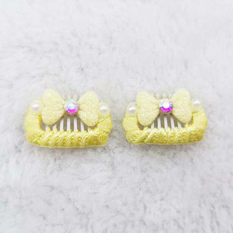 Sequined Bowknot Dog Cat Hair Clip 3pcs - immagine 6