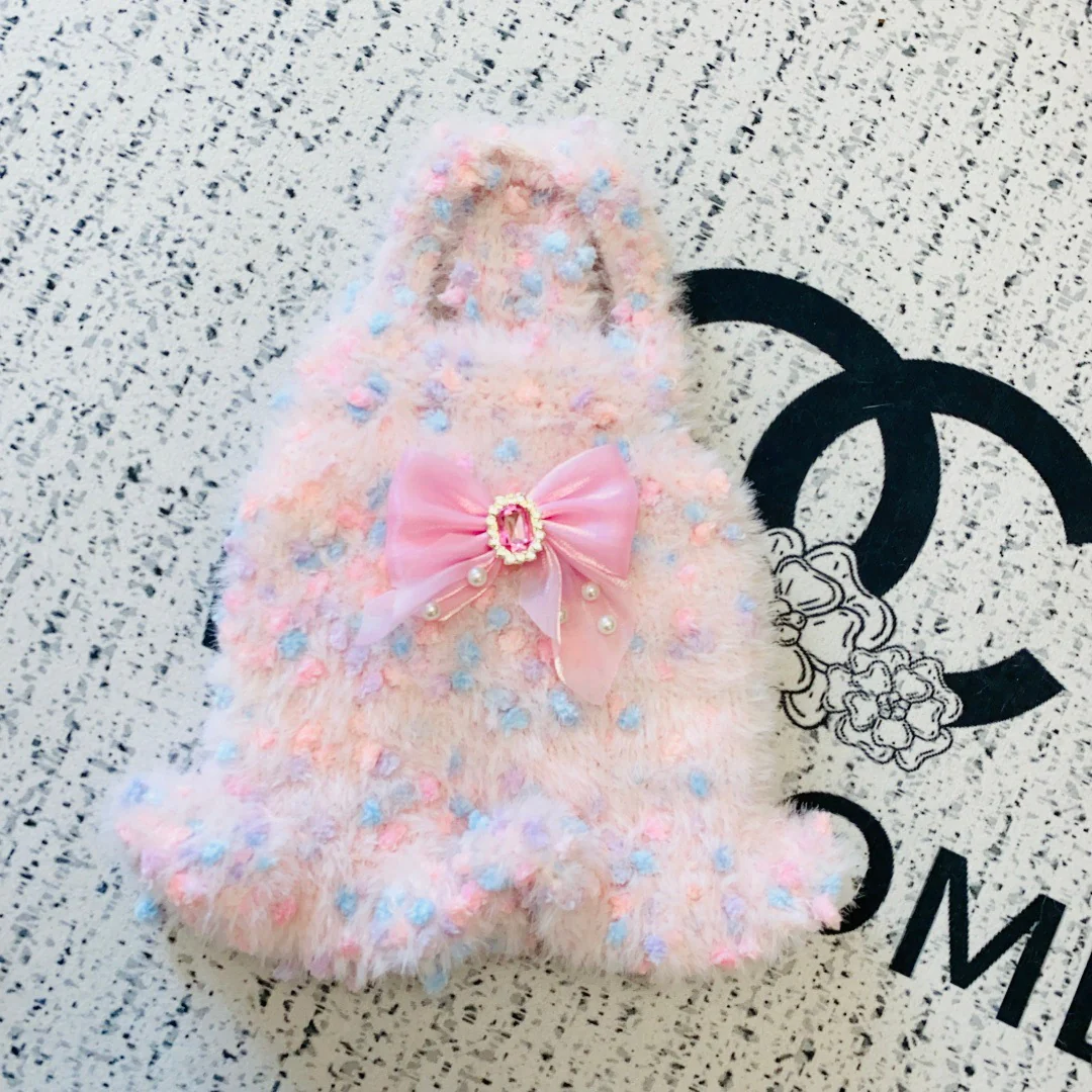 Sweet Yarn Strap Dog Cat Sweater Vest - immagine 3