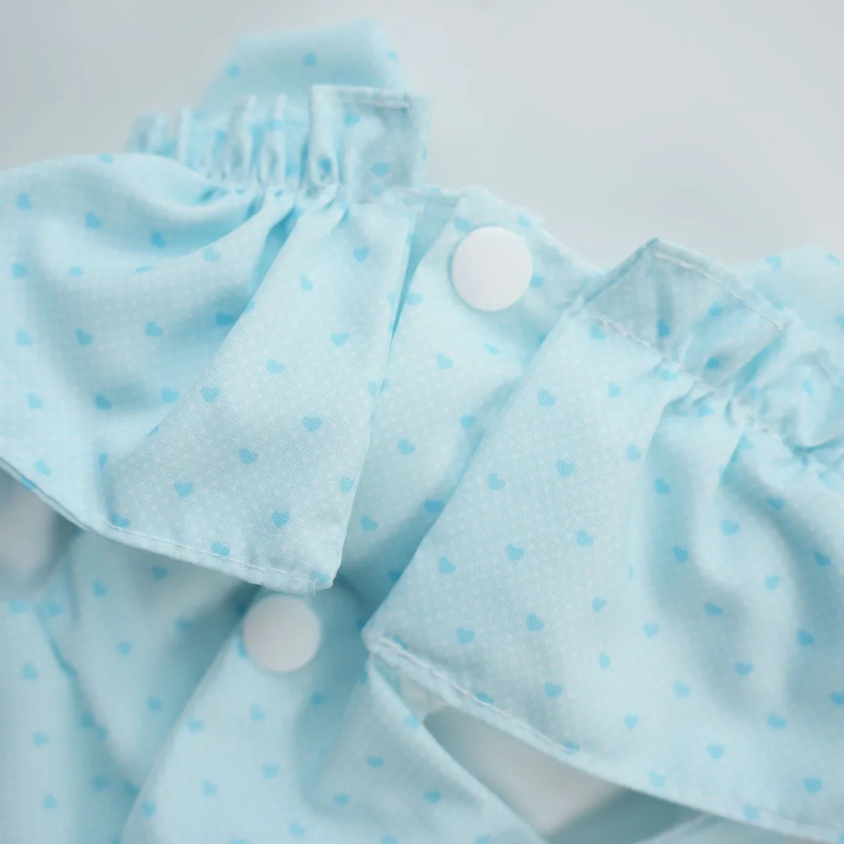 Sweet Bow Heart Dog Cat Harness Lace Dress - immagine 8