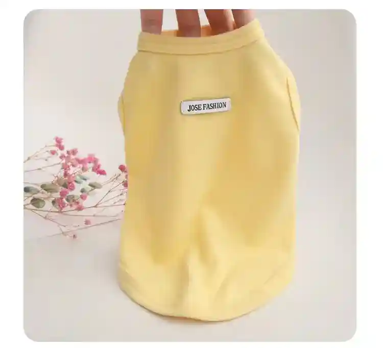 Canottiera in cotone per cani Bichon leggera e traspirante - immagine 6