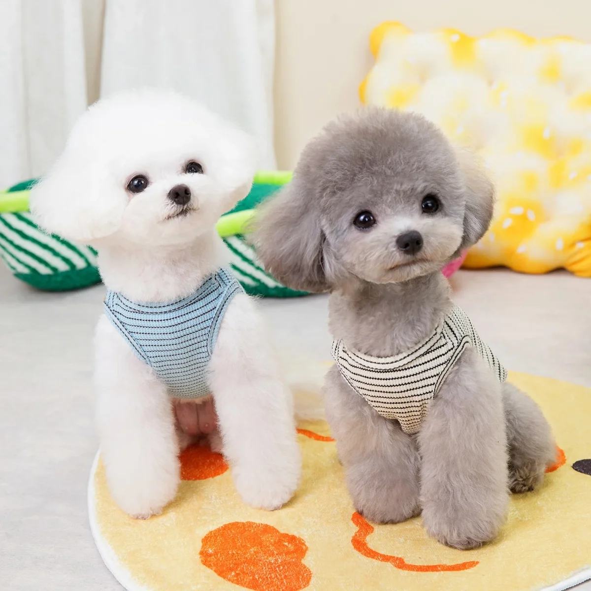 Striped Bear Breathable Dog Cat Vest - immagine 5