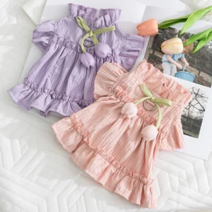 Sweet Tulip Decor Dog Harness Dress