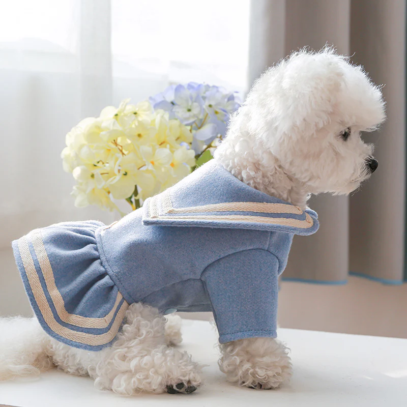Cape Design Dog Cat Dress Coat - immagine 8