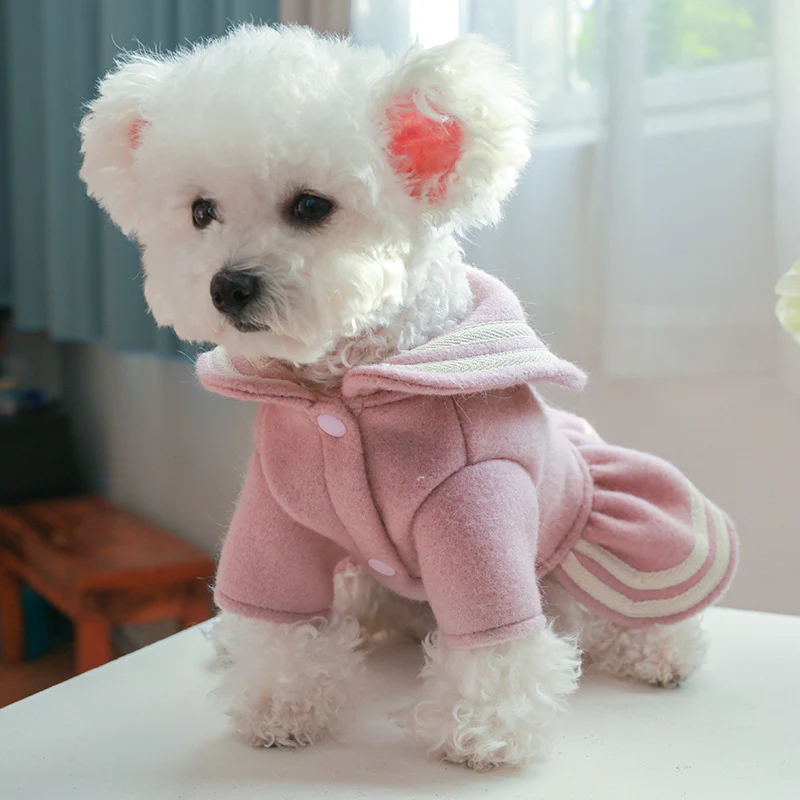 Cape Design Dog Cat Dress Coat - immagine 7