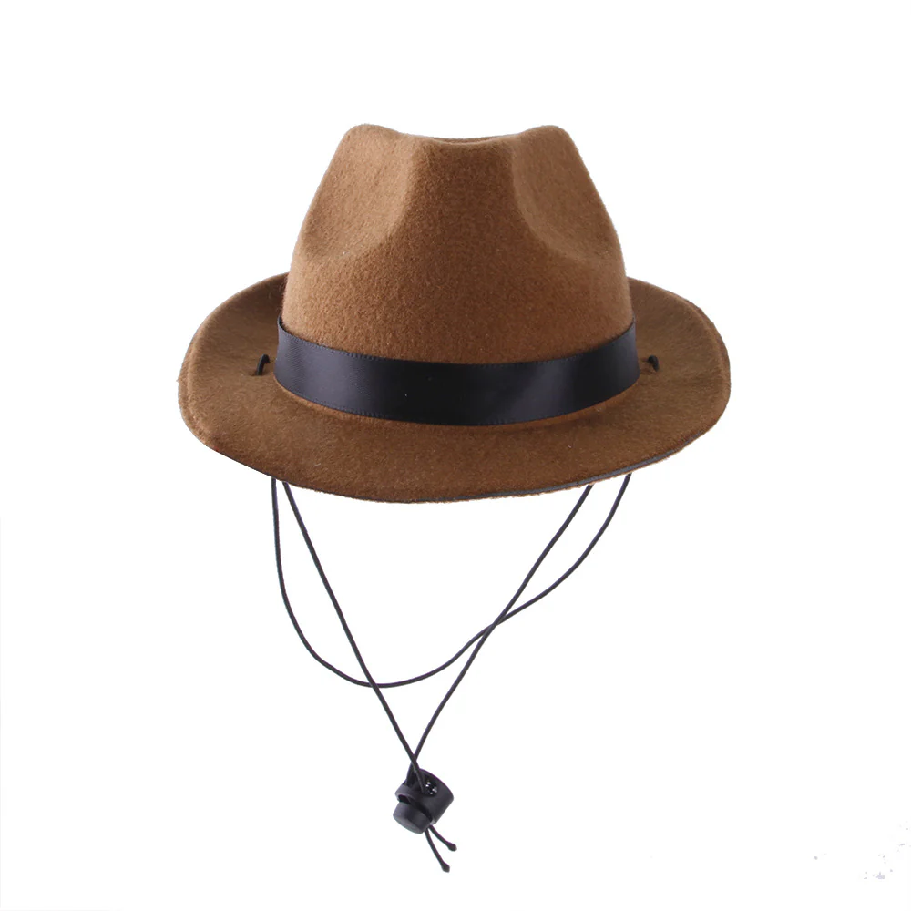 Cowboy Dog Cat Hat - immagine 7