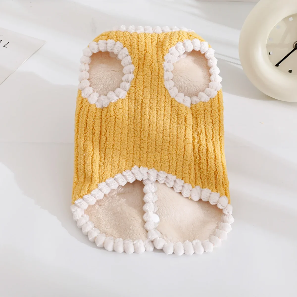 Solid Color Fleece Dog Cat Jacket Vest - immagine 8