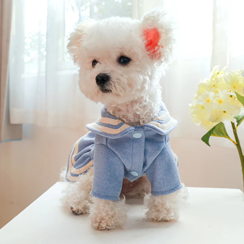 Cape Design Dog Cat Dress Coat - immagine 5