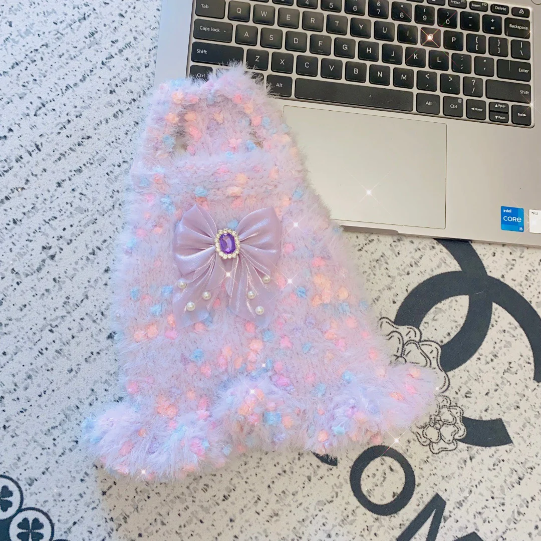 Sweet Yarn Strap Dog Cat Sweater Vest - immagine 7