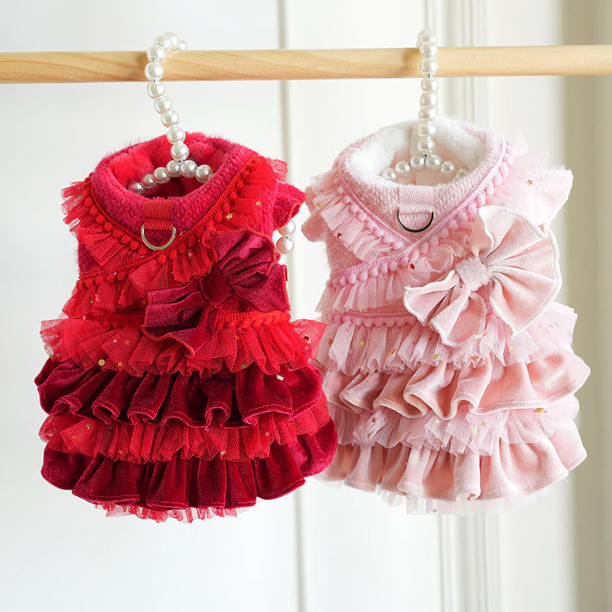 Tulle Star Layered Dog Cat Princess Dress