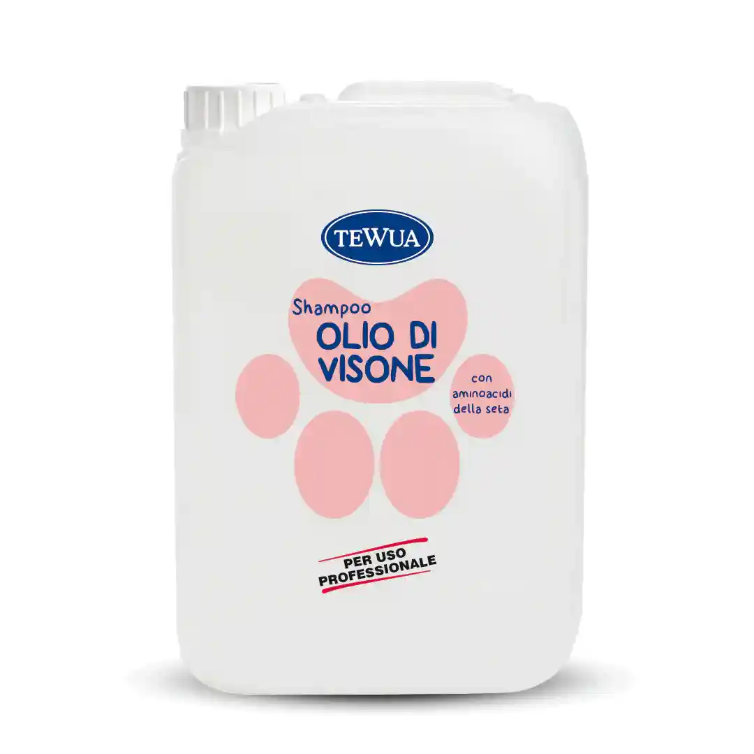 Shampoo Olio di Visone Nutritivo 10L - Manti Secchi