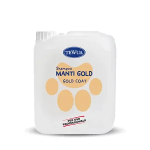 Shampoo Manti Gold Nutritivo 5L - Tonalità Dorate