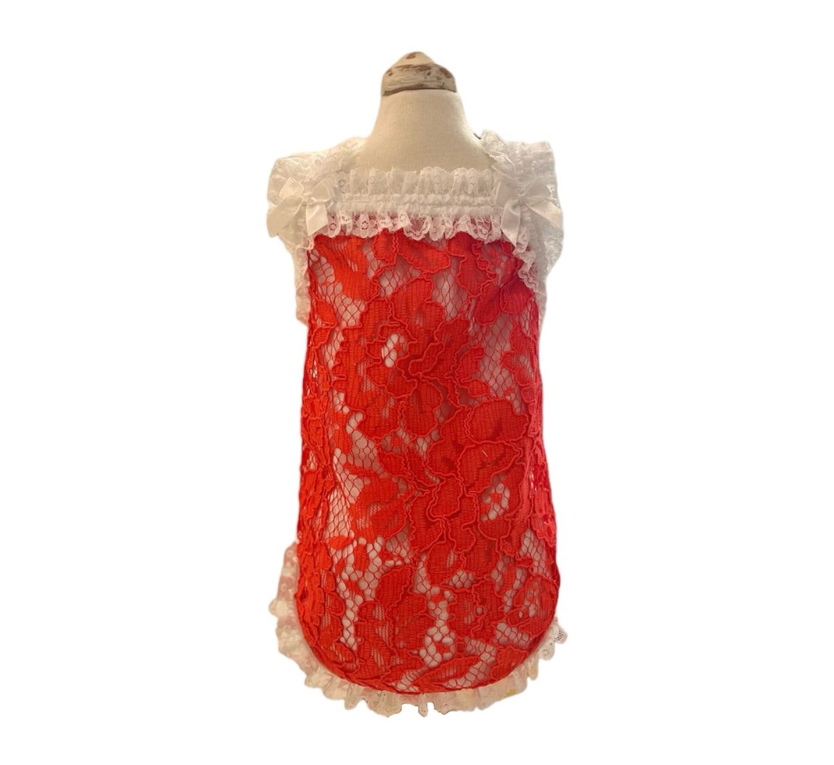 Canotta In Pizzo Corallo - immagine 2