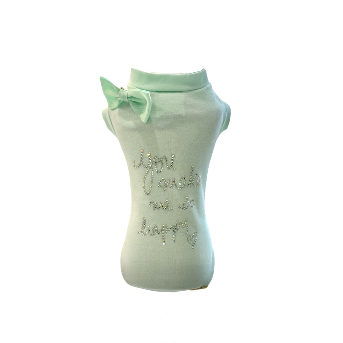 T-shirt “You make me so happy” mint