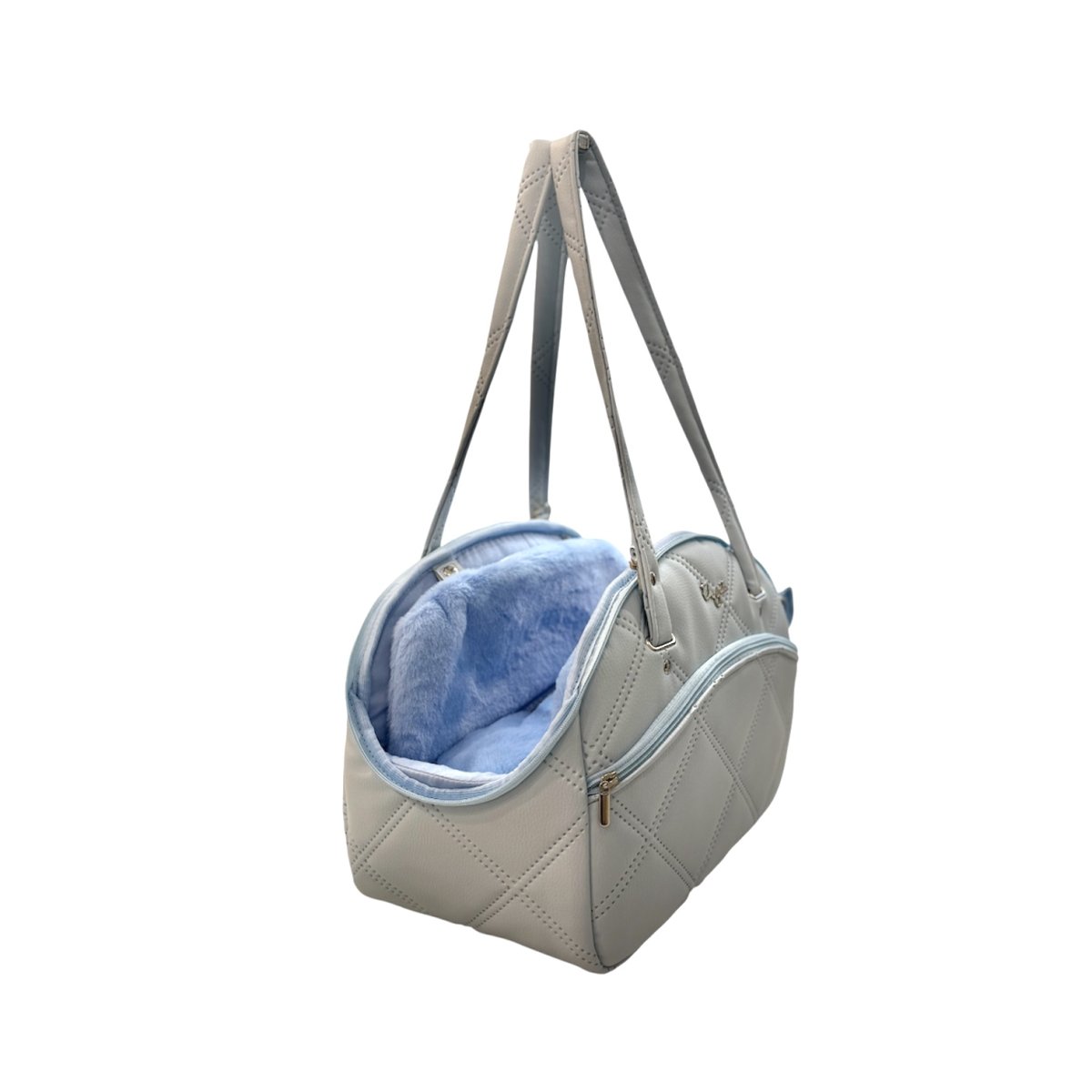 Borsa Travel Ecopelle Azzurra - immagine 3