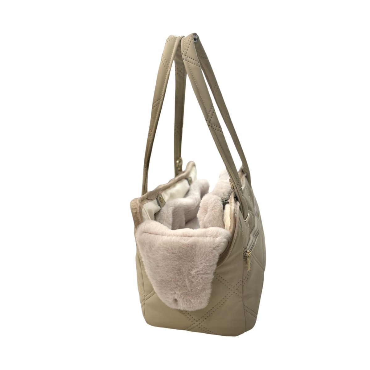 Borsa Madame Ecopelle Beige - immagine 4