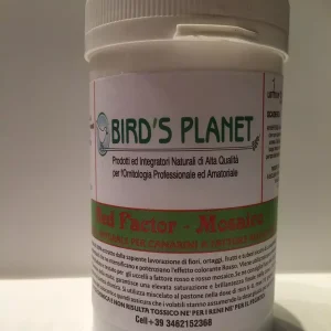 BIRD’S PLANET | Red Factor Mosaico ( confezione da 100 gr )