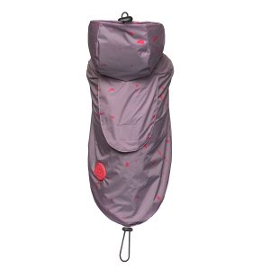 FLUO SPOT RAINJACKET FUXIA