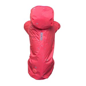FLUO SPOT RAINJACKET 4 LEGS FUXIA