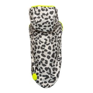 Leopard Fluo Rainjacket Grey