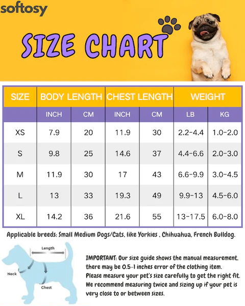 Bear Head Tulips Dog Cat Harness Dress - immagine 8