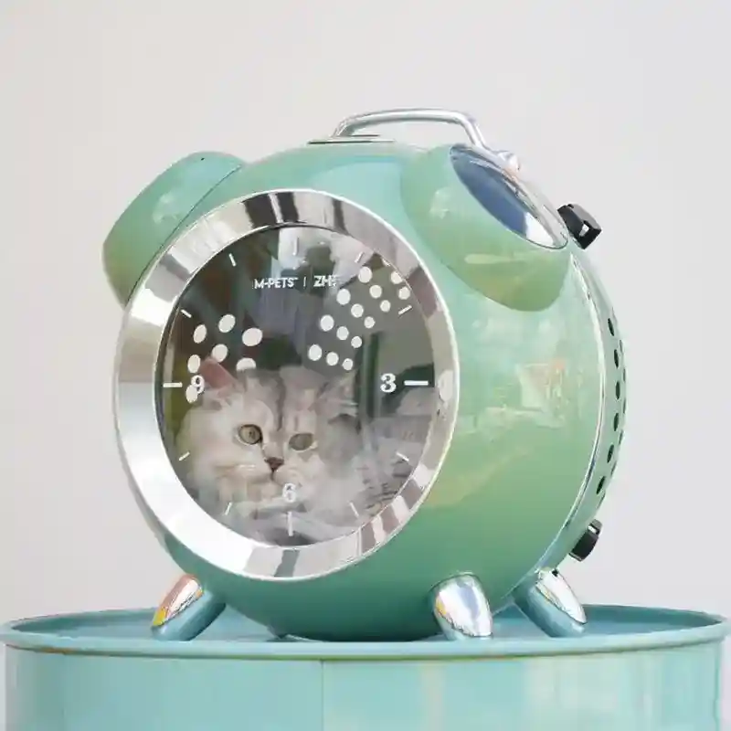 Trasportino Rigido Sveglia con Termometro e Oblò Removibile - immagine 8