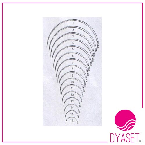 AGHI PER SUTURA 1/2 C ∆ 12 PZ