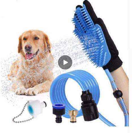 AquaPaw Pro - Guanto Doccia Massaggiante per Cani con Spruzzatore Integrato - immagine 5