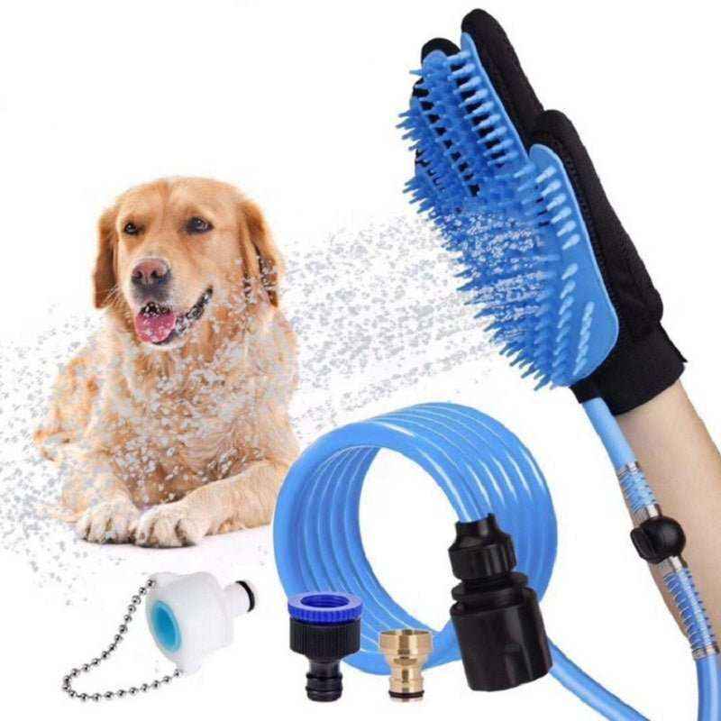 AquaPaw Pro - Guanto Doccia Massaggiante per Cani con Spruzzatore Integrato - immagine 2