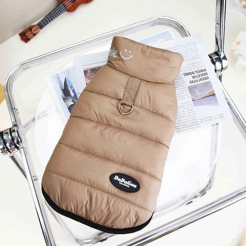 Cappotto "Smile" Dadagou per Barboncino con Pettorina Integrata - immagine 3