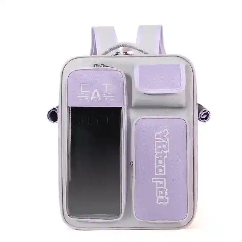 Zaino Trasportino per Gatti - Antigraffio e Idrorepellente - immagine 9