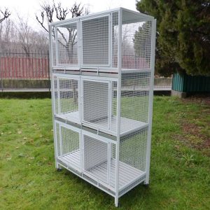 BATTERIA/GABBIA A 6 POSTI