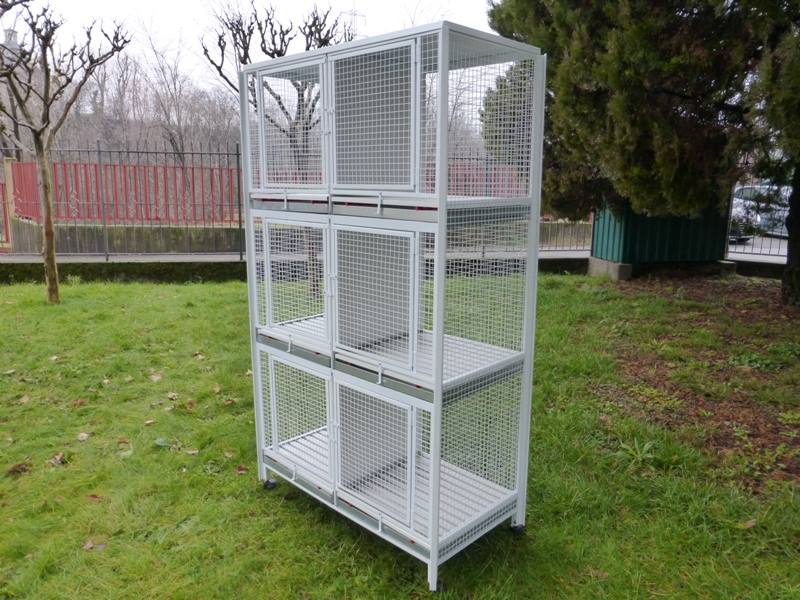 BATTERIA/GABBIA A 6 POSTI - immagine 2