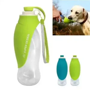 Borraccia per cani portatile da 600 ml "Foglia"