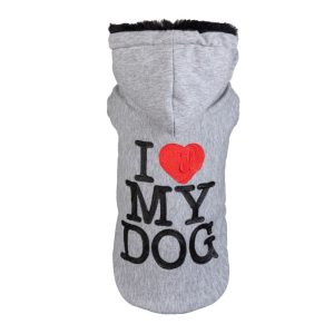 BRAND LOGO SWEATSHIRT GREY