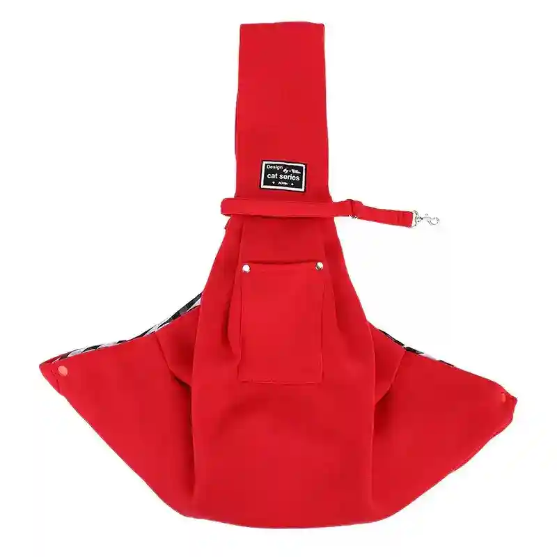 Borsa Trasportino Monospalla per Cani e Gatti con Guinzaglio di Sicurezza - immagine 9