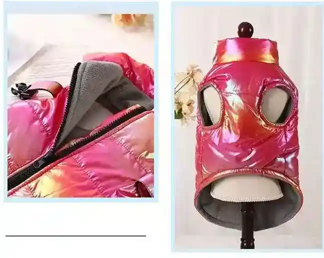 Cappottino per Cani Fullcolor Smanicato | Pettorina Integrata - immagine 5