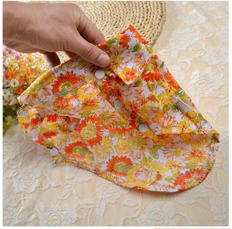 Camicetta "Hawaii" per Cani con Fantasie Floreali e Chiusura a Bottoni - immagine 3